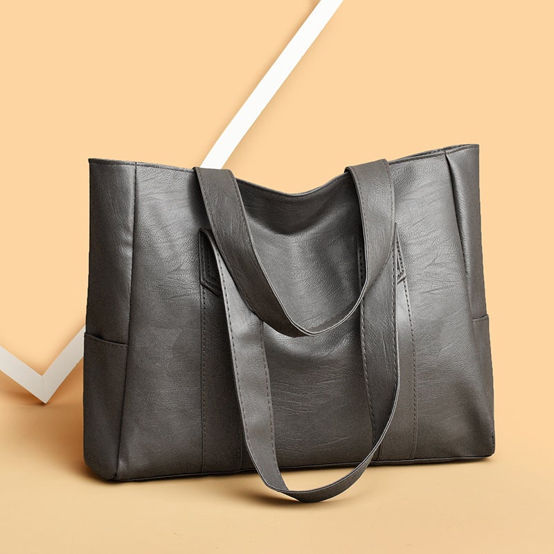 Large Capacity Tote Bag for Women 2025 Trendy Fashionable Versatile Handbag Shoulder Bag - Image 4