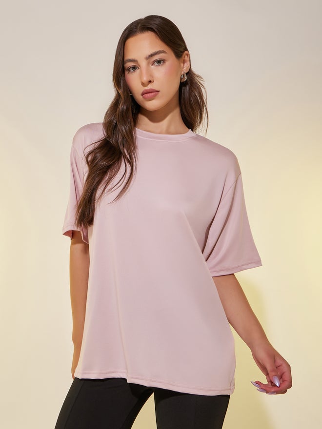 Take Two Back Graphic Print Round Neck Regular Fit T-Shirt - Image 2