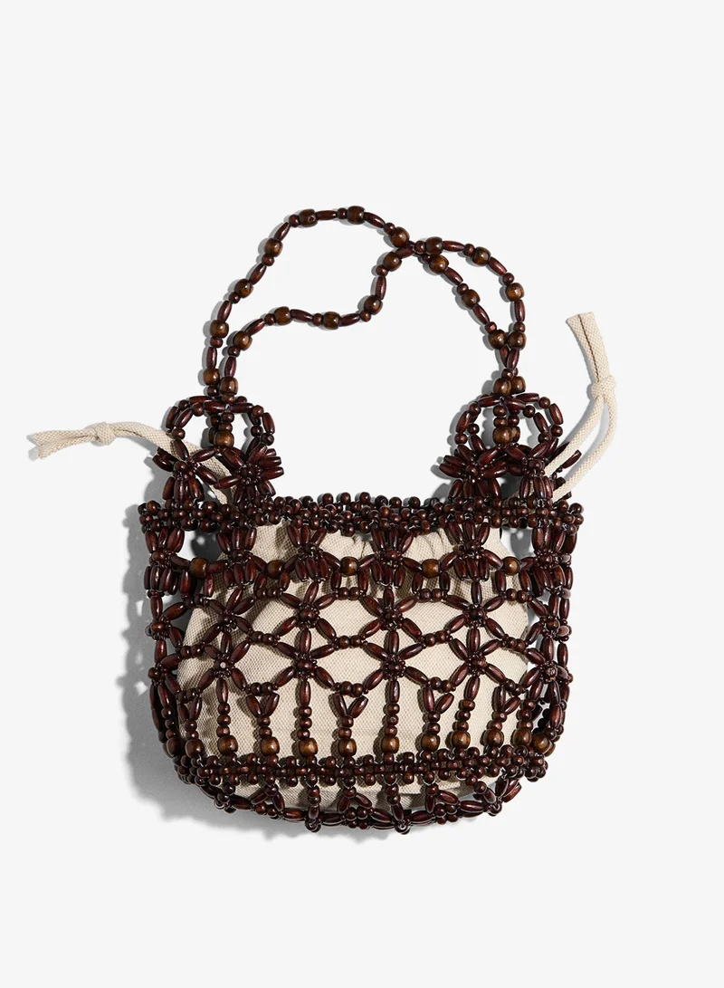 H&M Beaded shoulder bag
