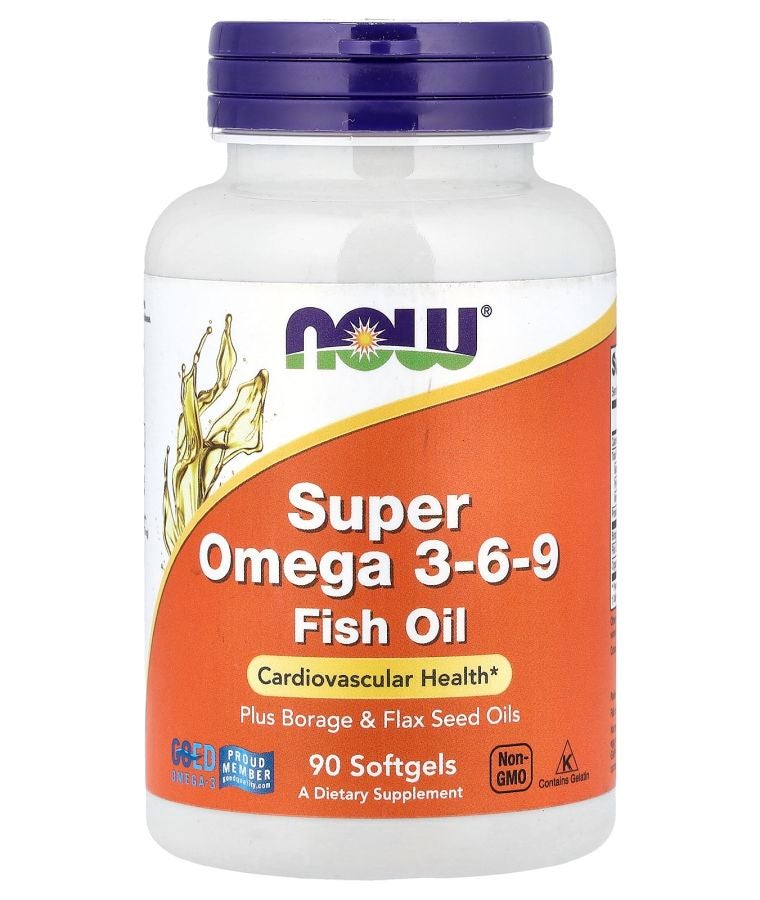 Super Omega 3-6-9 Fish Oil 90 Softgels