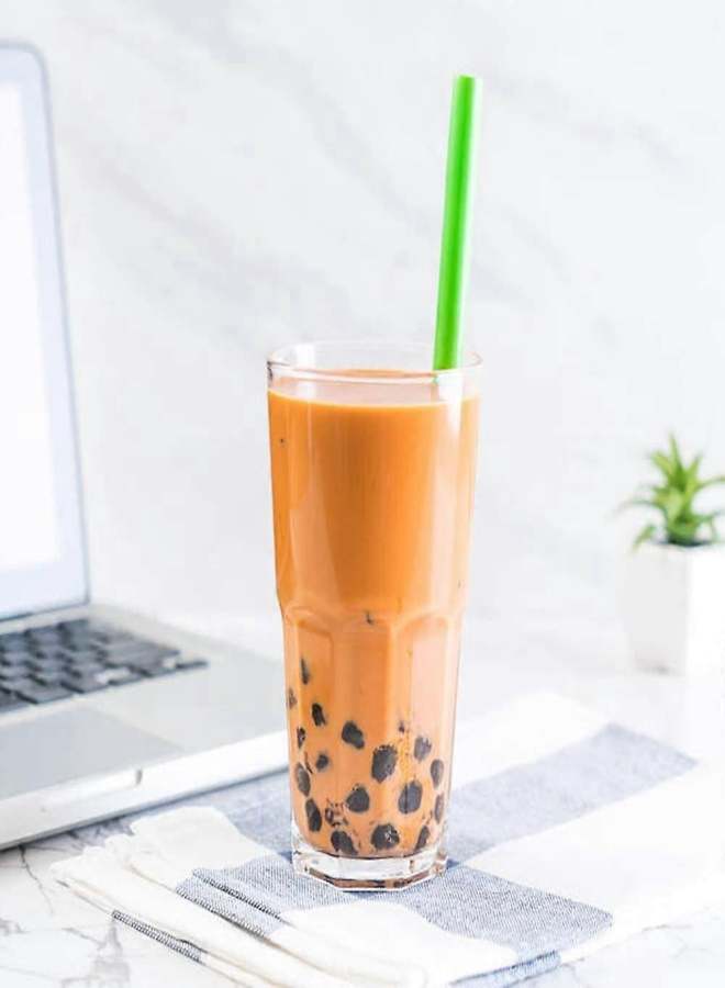 10.3-inch multi-colored extended and widened thick straw (for smoothies) colored 300PCS - Image 3