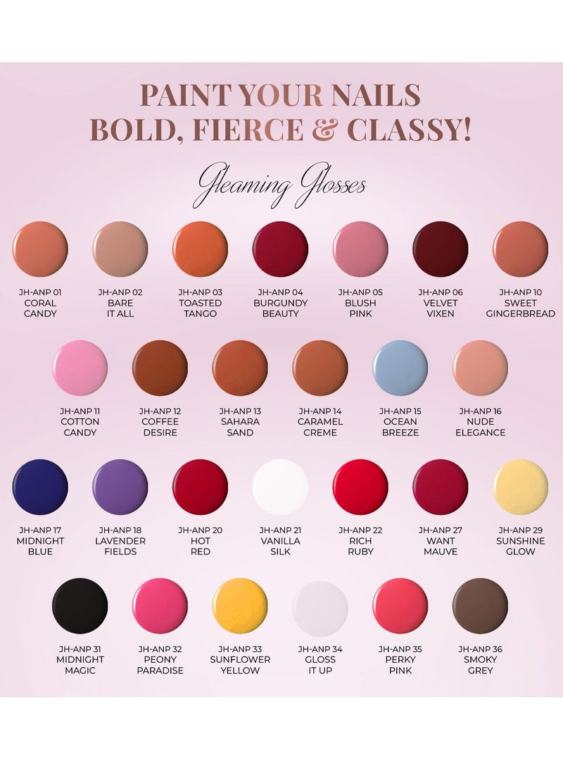 Just Herbs Just Herbs Nail Polish 12 COLOUR Coffee Desire  - Image 2