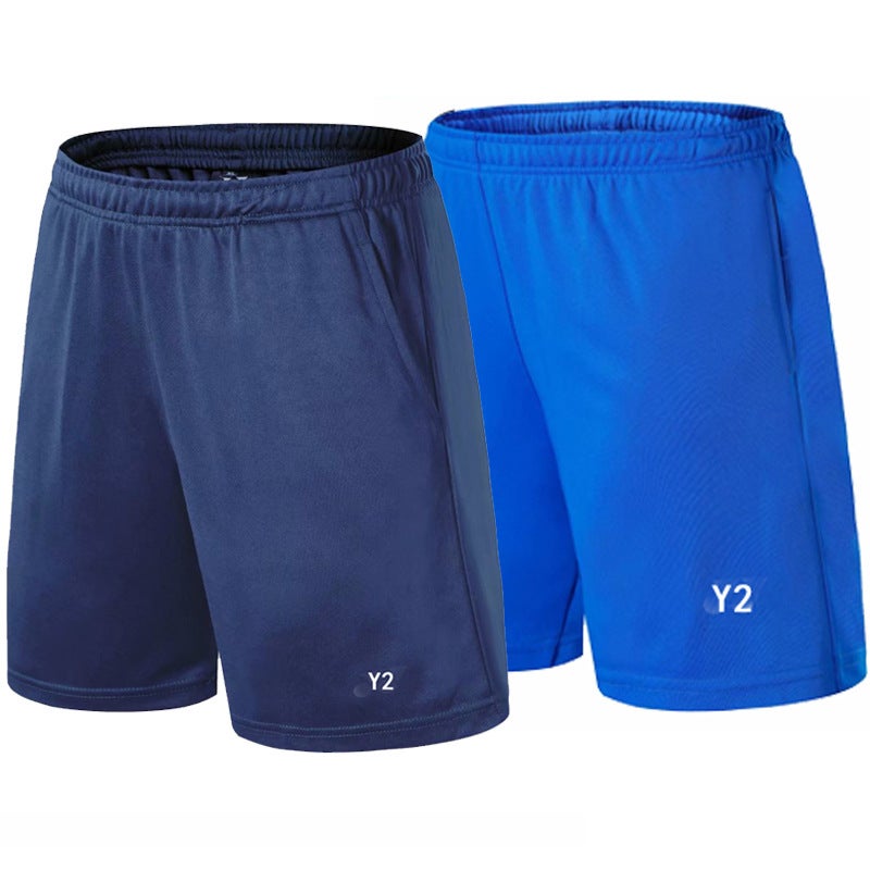 Generic Unisex Badminton Shorts Quick-Dry Running 7029 Black Shorts  - Image 2