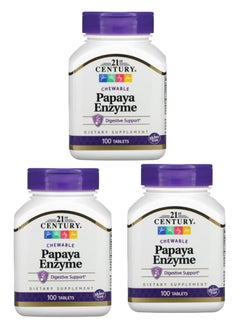 Papaya Enzyme Chewable 100 Tablets 3 Pack - pzsku/Z9E491CA91A1499BD44A9Z/45/_/1728889771/c1f02a2d-fe48-416a-a261-4c310e88a5a0