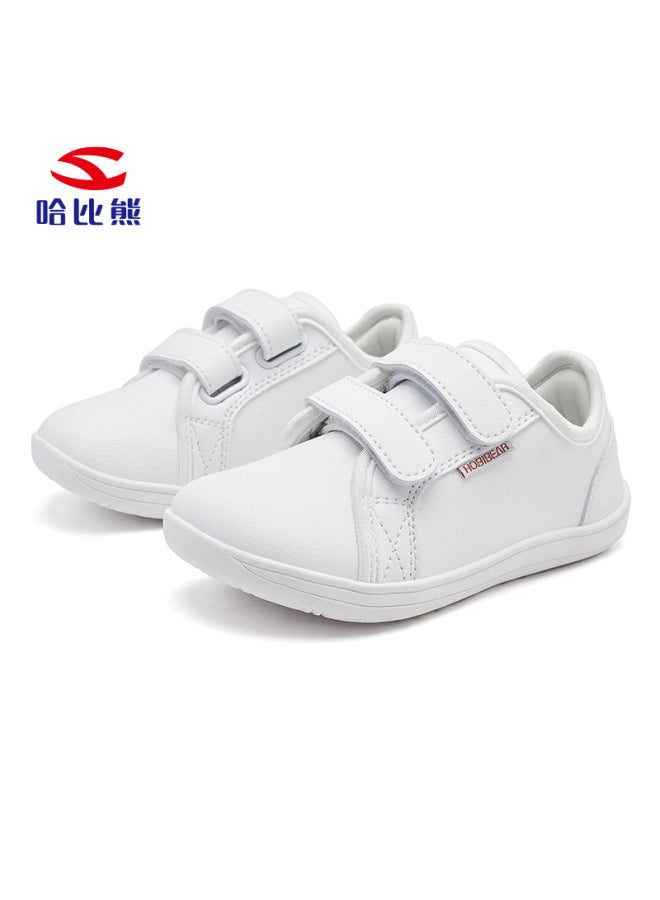 Habi Bear Leather Children's Shoes Spring And Autumn Wide Toe Shoes Baby Boys' Big Toe Shoes Loose Lightweight Walking Shoes Outlet