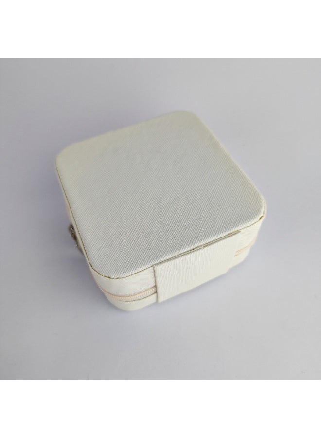 Zippered Jewelry Organizer Box – Inner Compartments & Travel-Friendly - Image 4