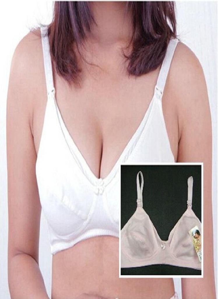 Eckek - Women Nursing Maternity Kid Baby Feeding Bra Motherhood Underwear - Image 1