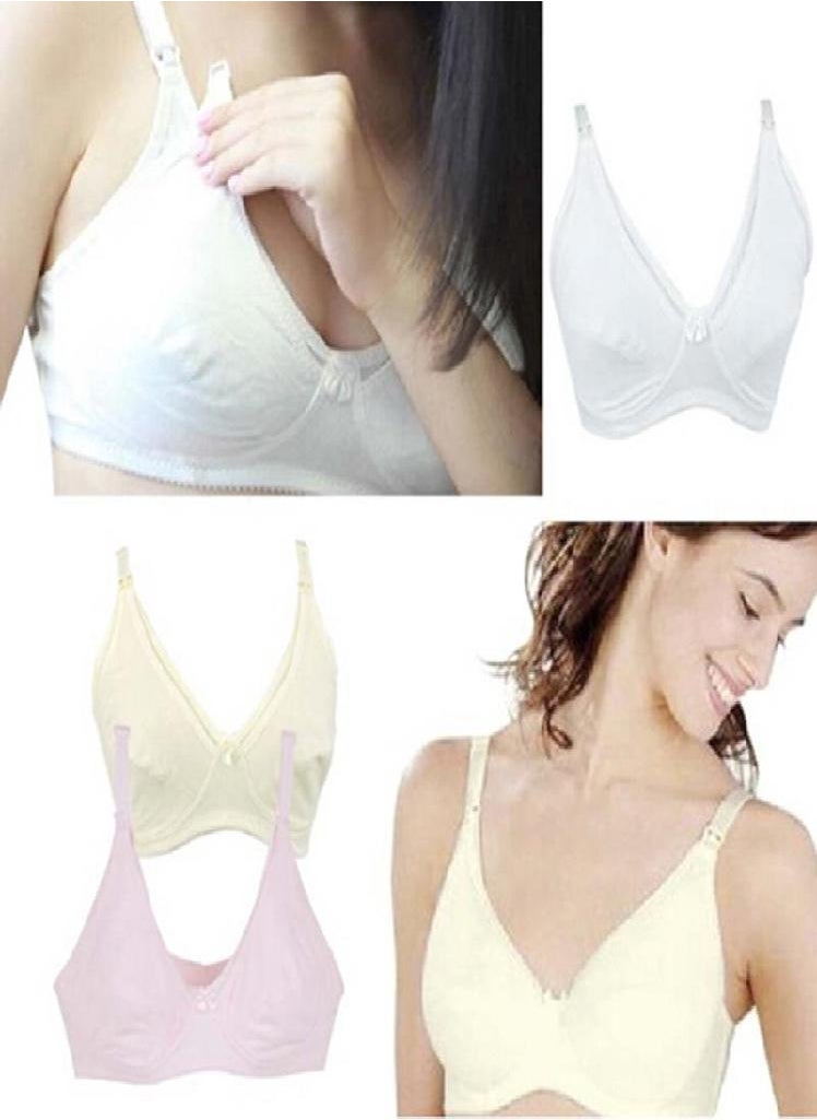 Eckek - Women Nursing Maternity Kid Baby Feeding Bra Motherhood Underwear - Image 1