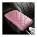 Sandfren Car Center Console Pad AntiScratch Memory Foam Vehicle Armrest Seat Storage Box Cover Soft Comfortable Automotive Console Protection Cushion Universal for SUV Sedan Truck Pink - Image 2