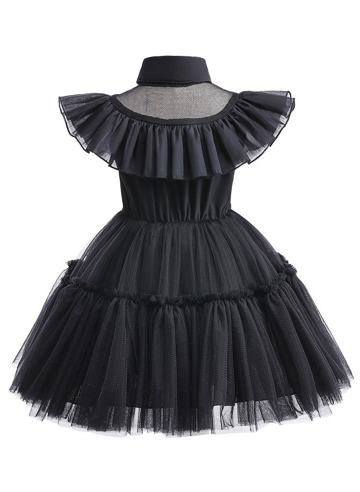 general Wednesday cosplay dress skirt tulle dress satisfies fans' character dressing needs - Image 3