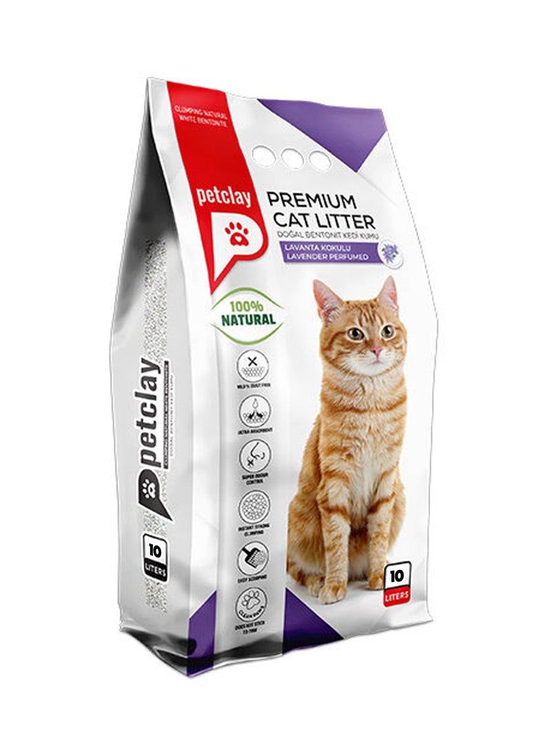 Petclay Petclay Clumping Cat Litter Lavender 10L 