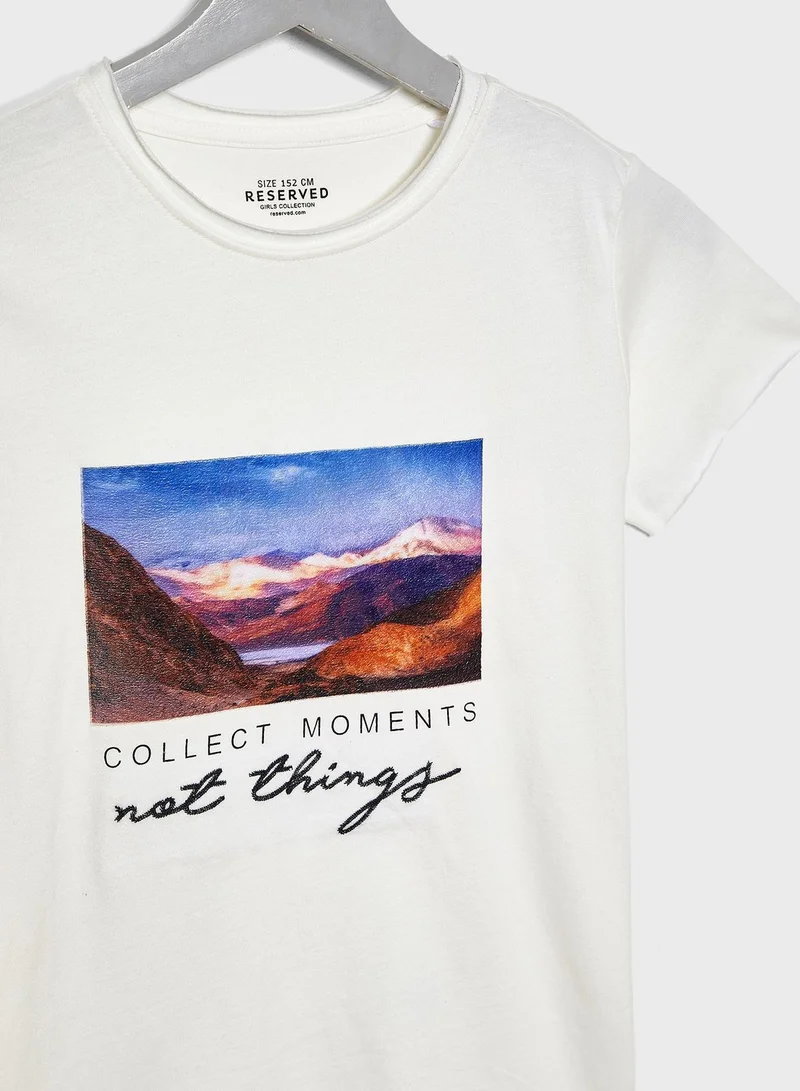 Reserved Kids Graphic T-Shirt