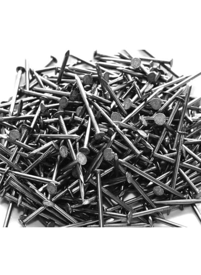 Poaker Common Wire Round Head Nails Essential Hardware For Carpentry, Electrical, Picture Hanging, Wall Mounting, And Woodworking (3/4 Inch (300 Gram)) - Image 3