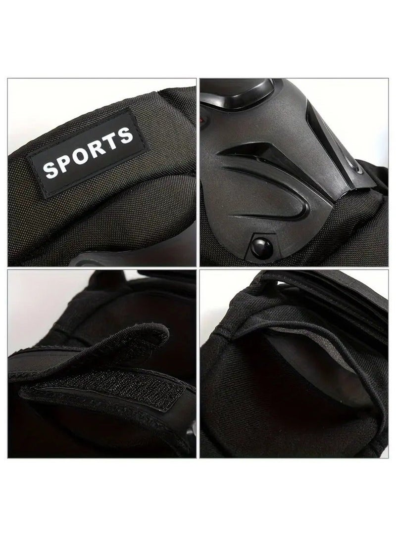 سبورتس 1 زوج دراجة نارية واقية والعتاد حراس الركبة معدات حماية ركوب الدراجات النارية منصات الركبة الرياضية الحماية - Image 5