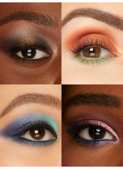 Tintark 18 Color Funfair Eyeshadow Palette, Carnival Party Eyeshadows, Gold Slivery Black White Yellow Orange Brown Bronzer Red Blue Purple Green Eye Shadow Palettes, Glitter Matte Shimmer  - Image 5