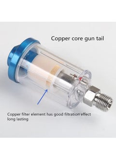 Mass Pro Mass Pro 14 Inline Air Oil Water Separator Filter for Compressor Spray Paint Gun Pneumatic Air Tools Air Filter Only  - Image 2