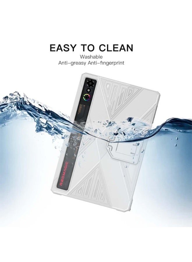 general Case Cover for REDMAGIC Astra Gaming Tablet 9.06 inch, Slim Soft TPU Protective Cover with Kickstand for REDMAGIC Gaming Tablet 3 Pro, Anti-Scratch,Shockproof - Image 2