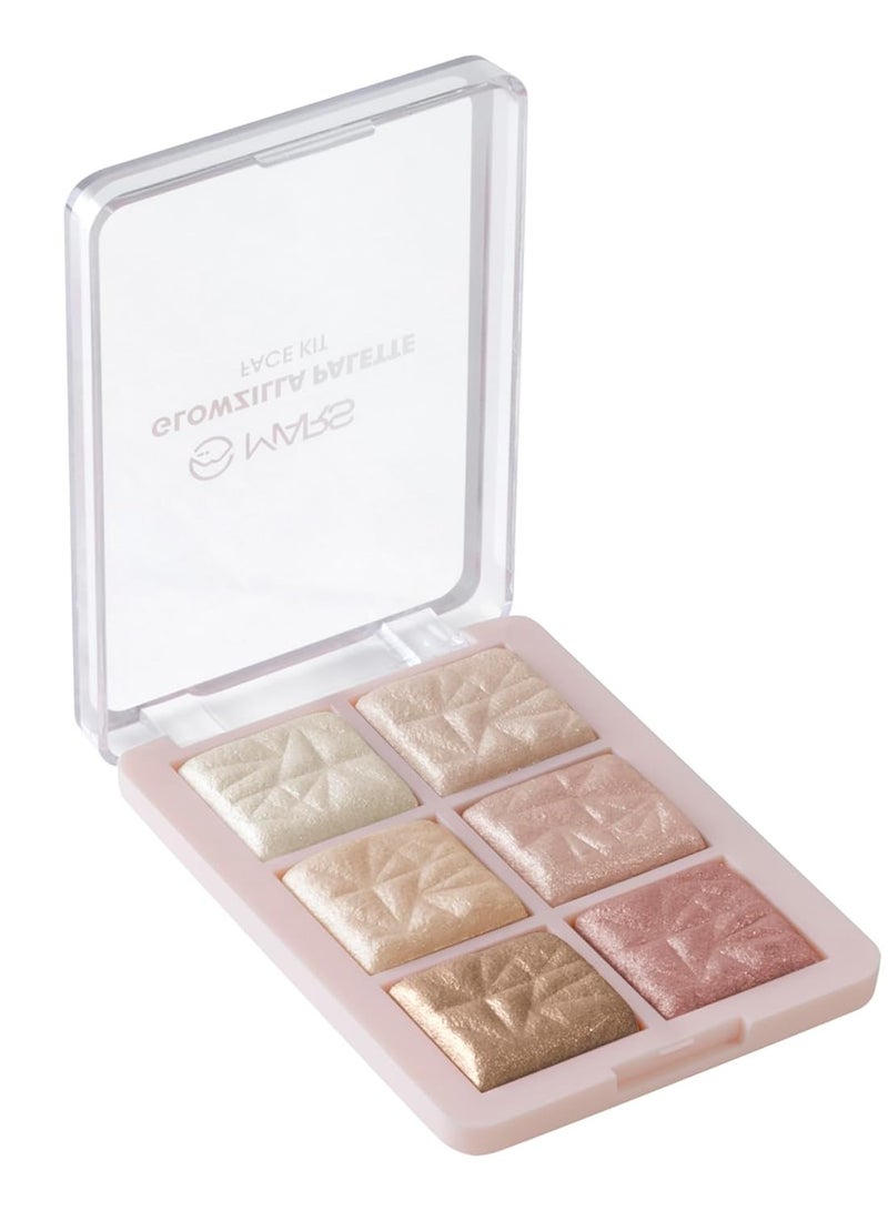 مارس مجموعة ألوان هايلايتر ، سهلة المزج وطويلة الأمد، لمعان ساطع، 12.0 جم، لون 02 - Image 2