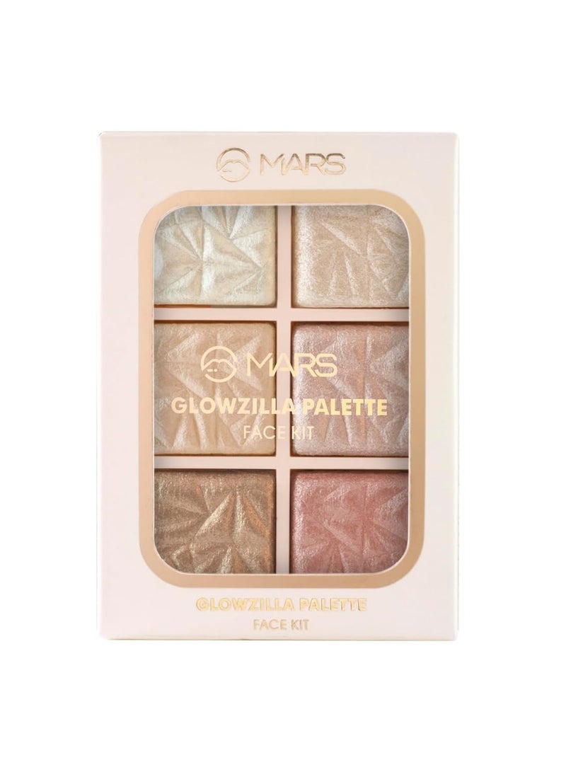 مارس مجموعة ألوان هايلايتر ، سهلة المزج وطويلة الأمد، لمعان ساطع، 12.0 جم، لون 02 - Image 3