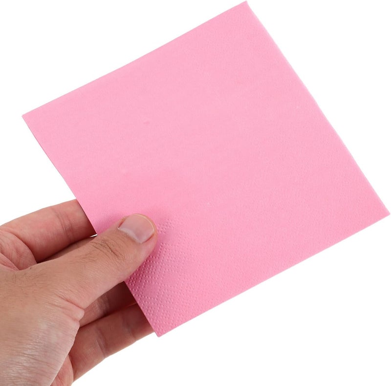 Disposable Printed Paper Napkins 120pcs 25cm Pink Guest Towels Floral Design for Birthday Party Wedding Shower Table Use - Image 3