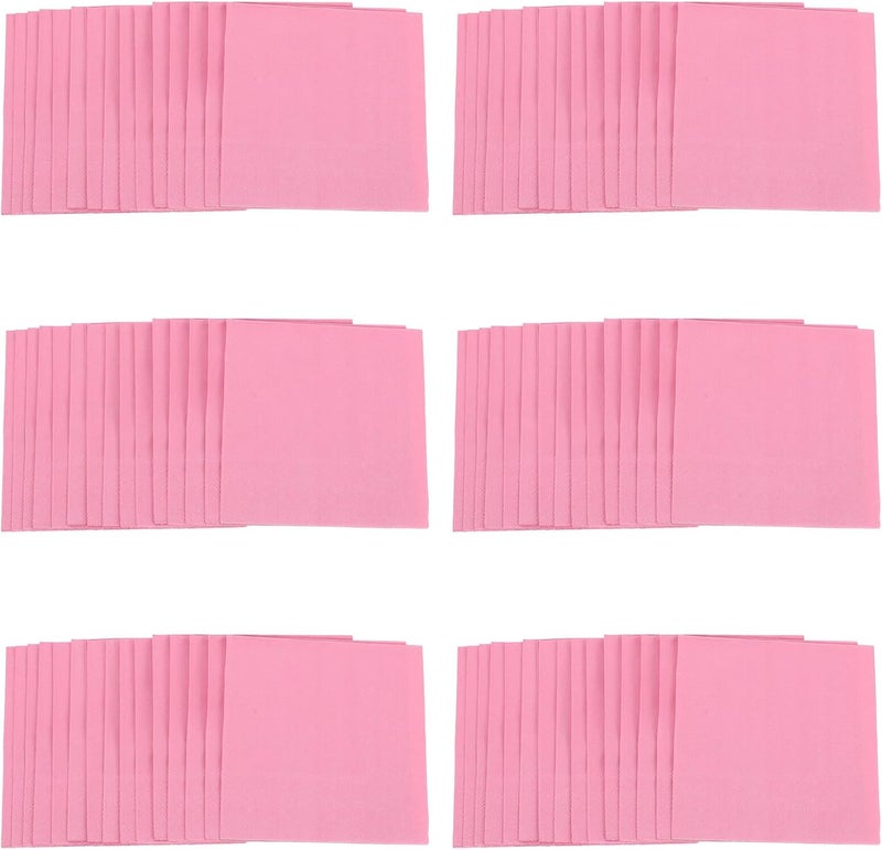 Disposable Printed Paper Napkins 120pcs 25cm Pink Guest Towels Floral Design for Birthday Party Wedding Shower Table Use - Image 1