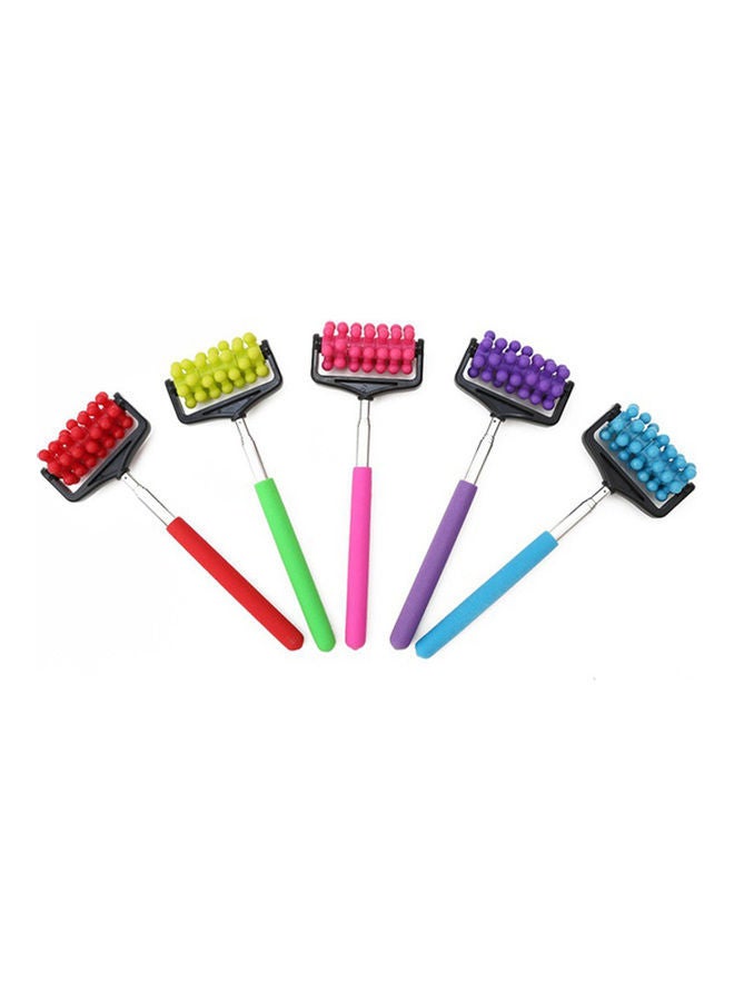 NIBEMINENT Telescopic Meridian Acupressure Roller Massager Stick Trigger Point Relax Tool 20x10x20cm - Image 3