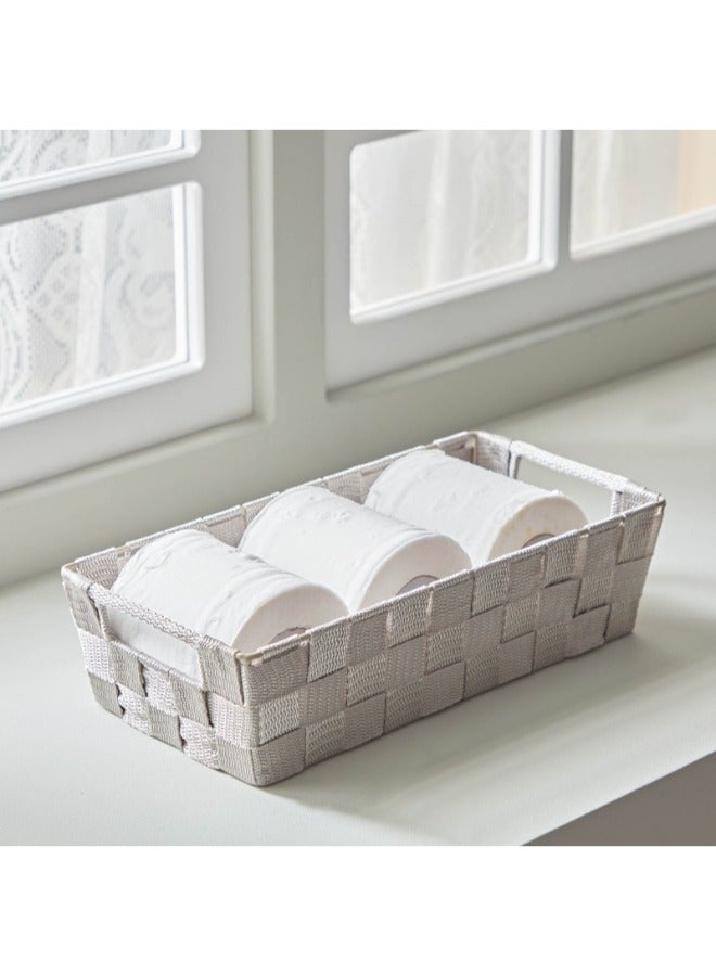 Home Box Strap Basket 32 x 8.5 x 16.5 cm - Image 1