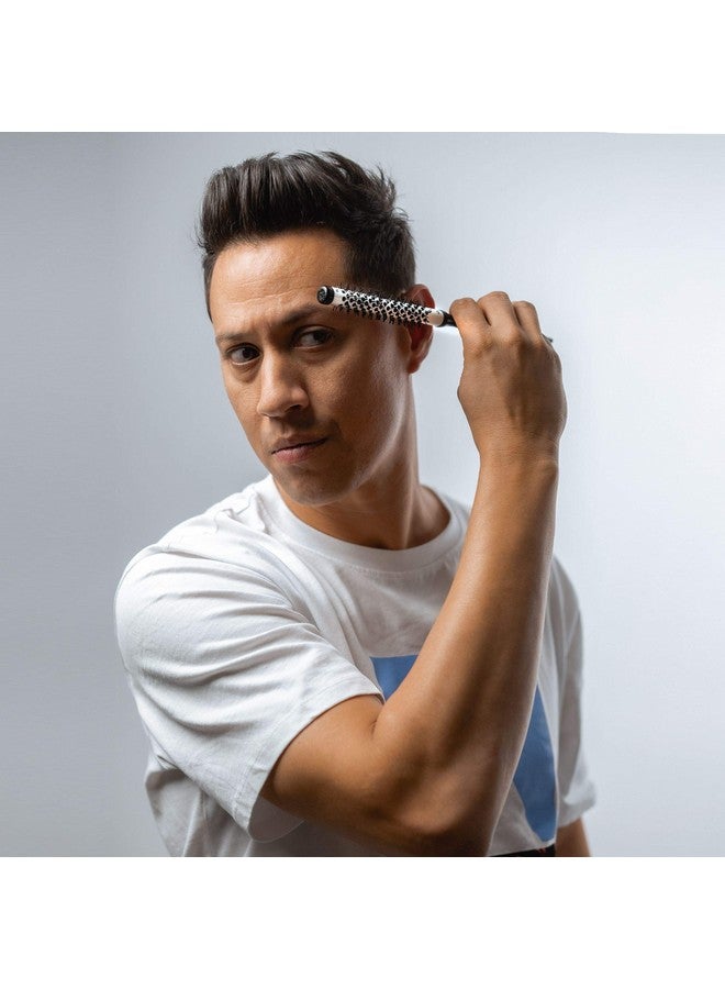 L3 Round Brush Set - Professional and Lightweight Design - Hair Stylist and Hair Dresses - Heat Resistant - Level Three Hair Brush - 2pc - Image 2