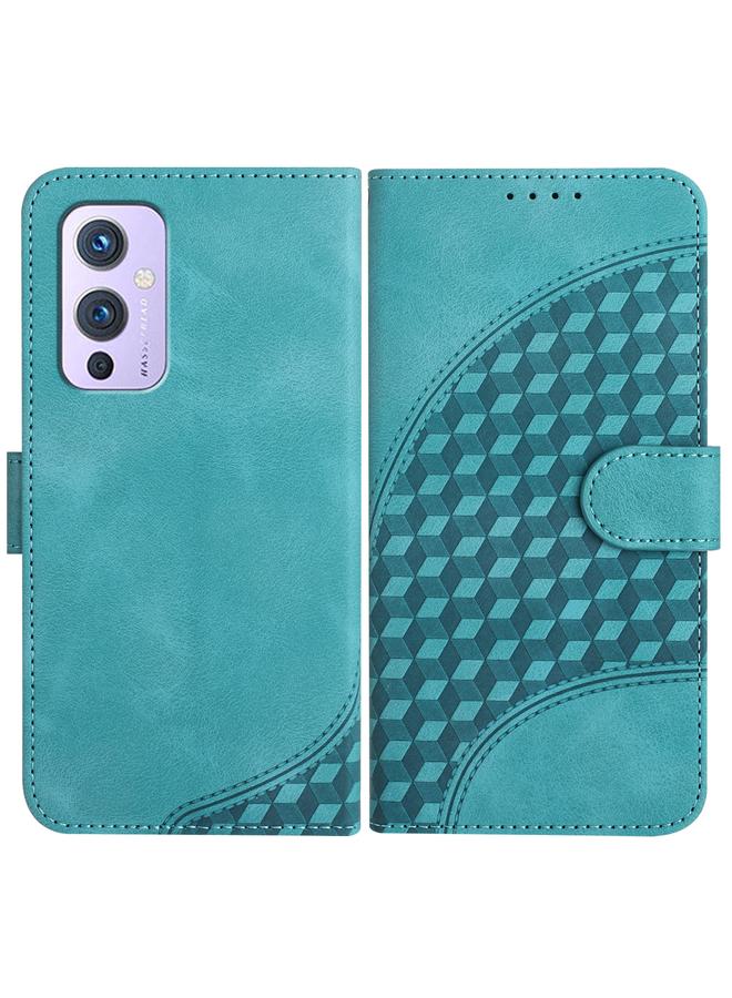 S-TOP Case For OnePlus 9 YX0060 Elephant Head Embossed Phone Leather Case with Lanyard - Image 1