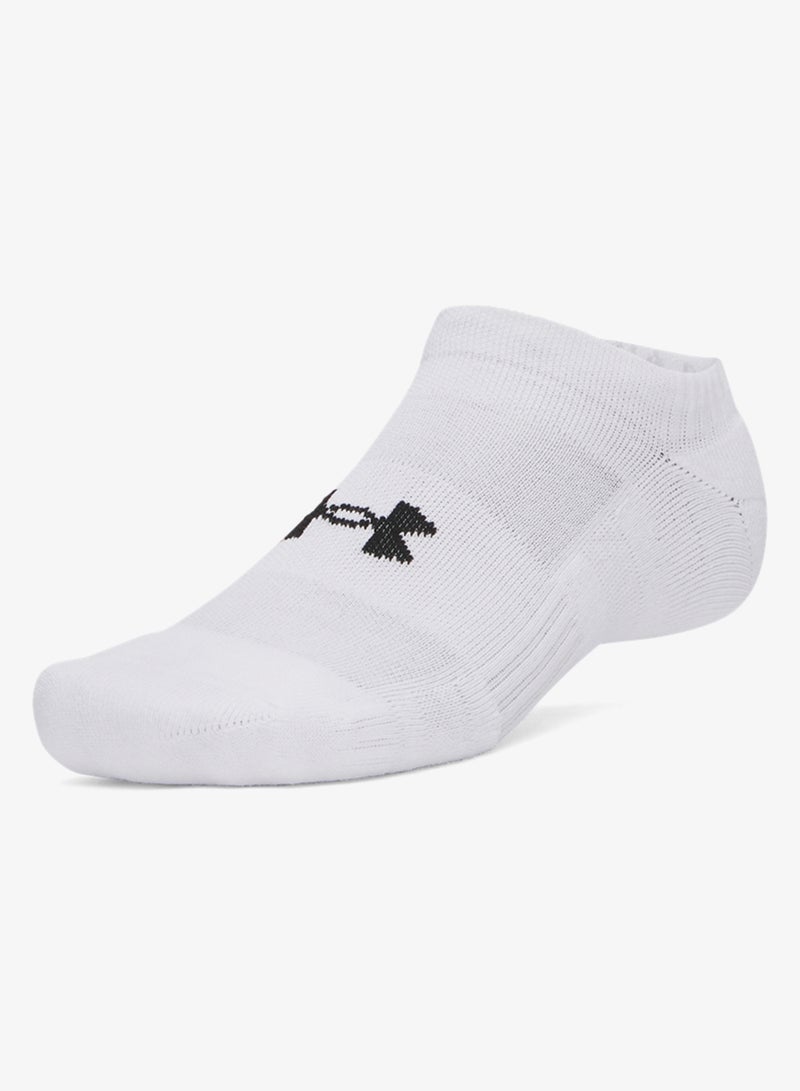 UNDER ARMOUR 3 Pack Performance No-Show Socks - Image 1
