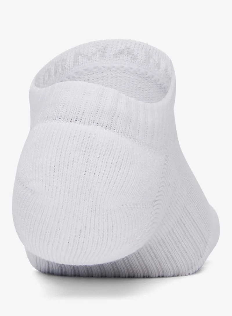 اندر ارمر 3 Pack Performance No-Show Socks