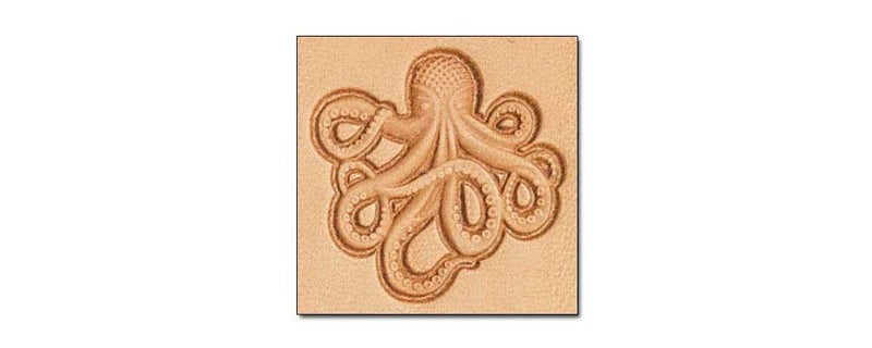 Tandy Leather Craftool� 3-D Stamp Octopus 8674-00 - Image 4