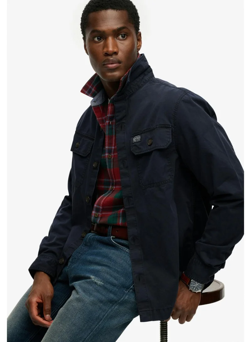 Superdry  2 Pocket Overshirt for Men | Best Price UAE