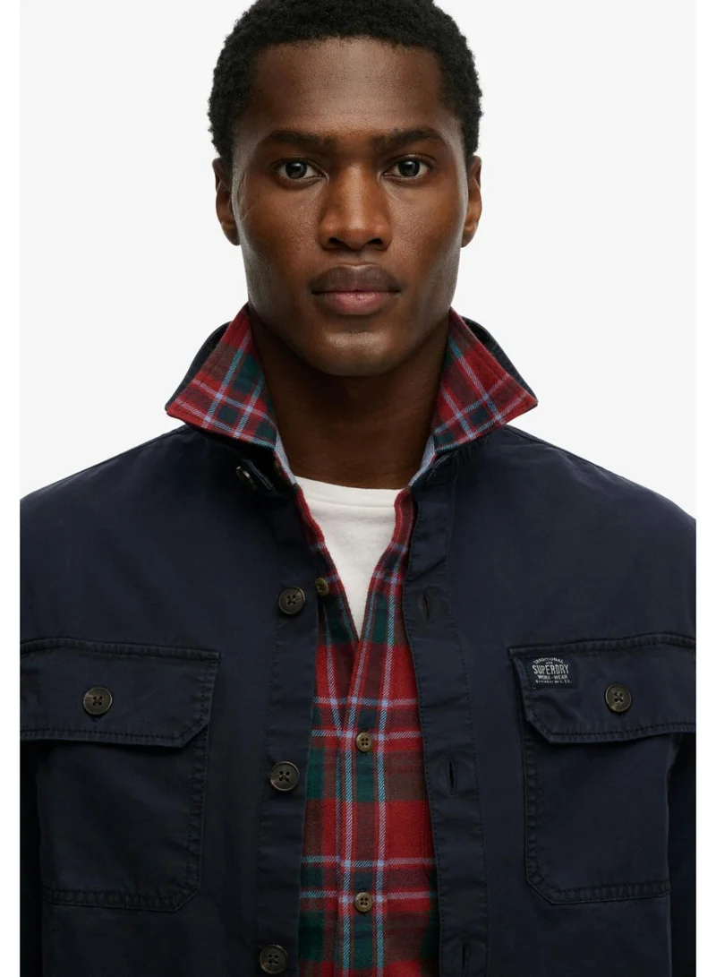 Superdry  2 Pocket Overshirt for Men | Best Price UAE