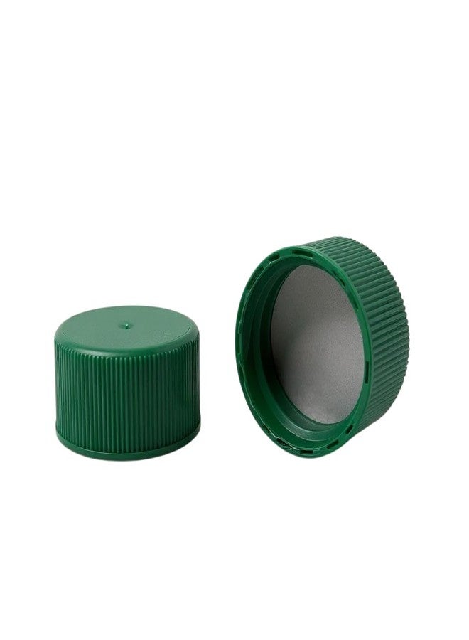 Aura Variety Green Screw Caps for Woozy Bottles, 24-414 Size, Food Grade Foam Liner, Hot Sauce Bottle Caps (72) - Image 2