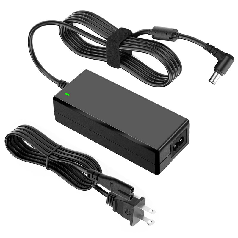 Mareisa for LG Monitor Power Supply 19V 3.42A Power Adapter Compatible with LG 34" 32" 29" 27" 24" 23" 22" 20" 19" LCD LED HD TV Monitor Charger Power Cord - Image 1