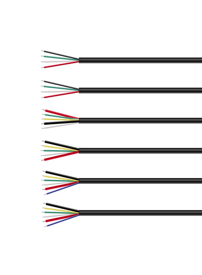 Typec Single Head 4 5 6 Core 5A Charging Data Line Products DIY R & D Test Data Line Support OTG-Color:4 Core 5a Supports Otg 0.3m  - Image 4