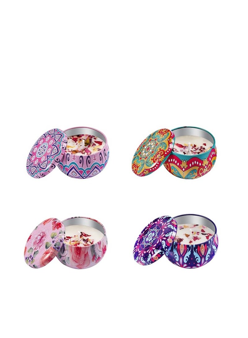 Andalusi Scented Candles – Elegant Design, Luxurious Fragrance, a Touch of Warmth and Style – Set of Multi-Shaped and Multi-Colored Candles - Image 2