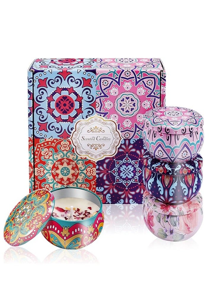 Andalusi Scented Candles – Elegant Design, Luxurious Fragrance, a Touch of Warmth and Style – Set of Multi-Shaped and Multi-Colored Candles - Image 4