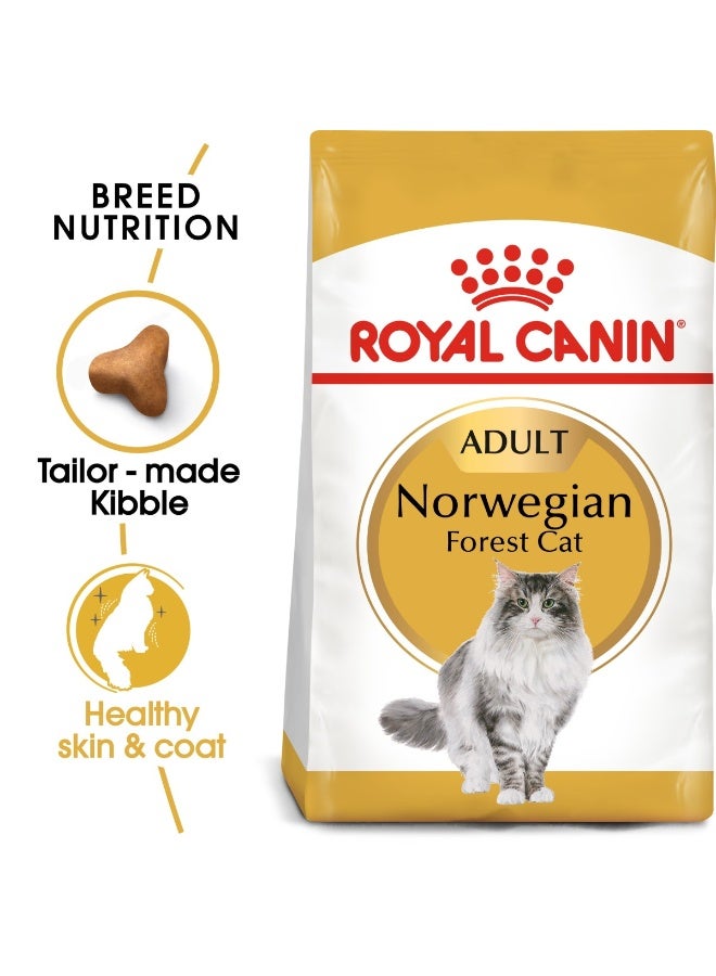 رويال كانين تغذية سلالة القطط - قط الغابة النرويجي البالغ 2 كجم - Image 1