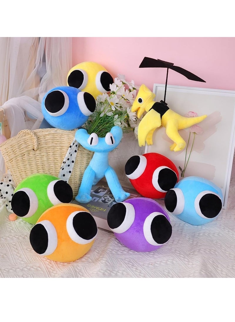 MAGIC VAULT Rainbow Friend Chapter 2 Plushies: Adorable 6" Stuffed Animal Doll Toys for Kids Game Fans - Perfect Birthday Party Favor and Holiday Gift (Blue Looky)  - Image 5