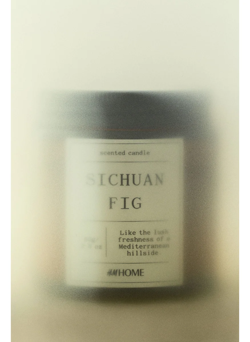 H&M Small Scented Candle In Glass Holder