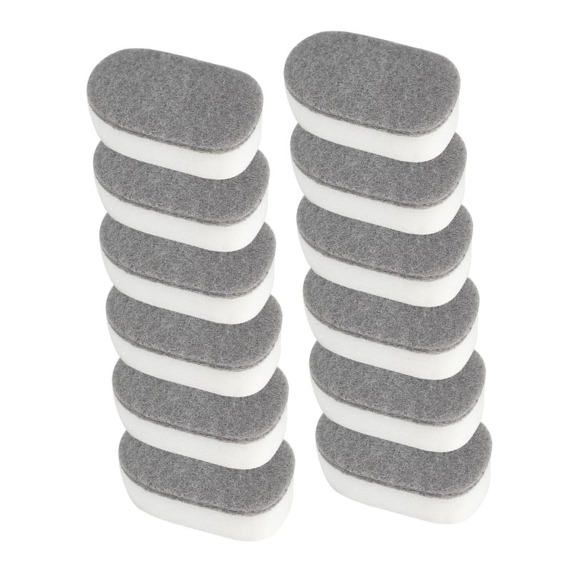 Double Sided Scouring Pads 12 Pack Non Scratch High Absorption for Kitchen Bathroom - Image 2