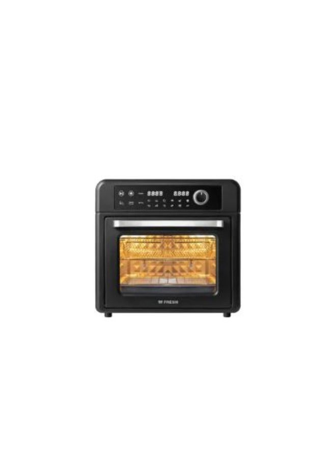 فريش قلاية فرن ديجيتال، 20 لتر، 1500 وات، اسود - FAO-1500