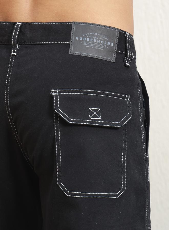 هوبرهولمي بنطال كارجو بقصة مريحة وتفاصيل مدروزة - Image 4
