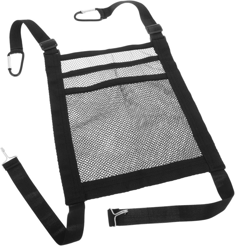 ABOOFAN Car Storage Net Elastic Mesh Organizer Bag for Seat Trunk Backseat Automotive Cargo Net Easy Access Pocket for Phone Keys Umbrellas - Image 1