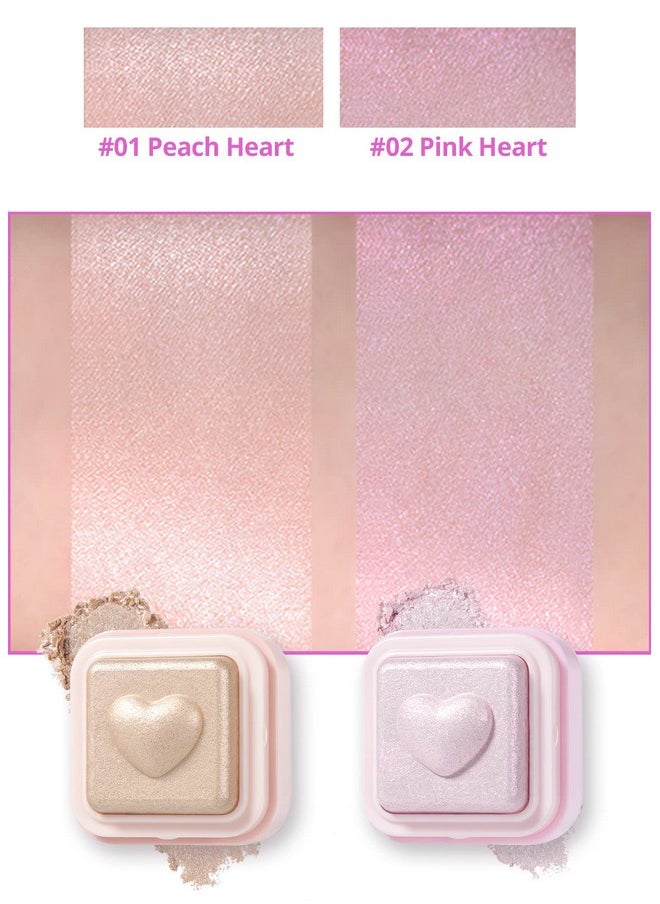 هايلايتر Milk Bling Heartlighter 01 Peach Heart؛ هايلايتر كريمي متعدد الاستخدامات وناعم وحريري بلمسة نهائية لامعة وتوهج ناعم وطبيعي مثالي للمكياج اليومي - pzsku/Z9E4BC7F2A673180D4901Z/45/_/1694503243/f0b5aea3-21c0-43b0-bc18-3811c3ca6ac6