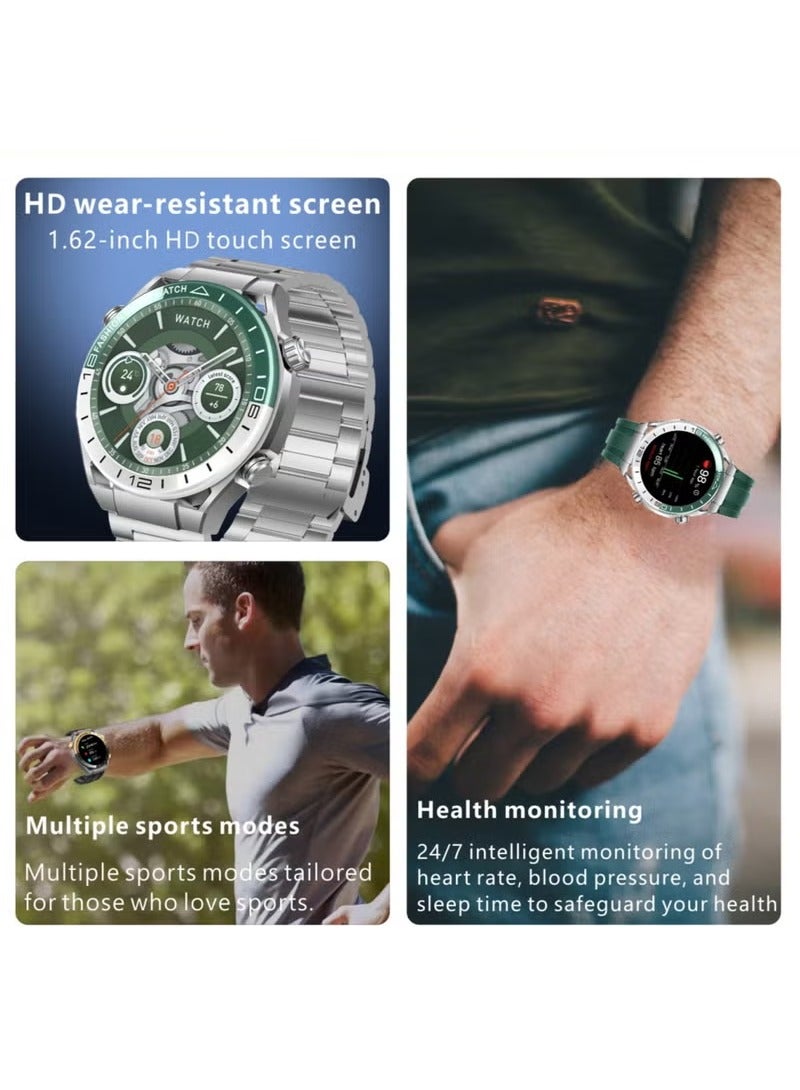 Joshberg ساعة ذكية للرجال S7 PRO مع NFC وشاشة BT ومقاومة للماء IP67 ومراقبة الصحة وميزات المكالمات - Image 3