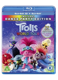 Trolls : World Tour - 3D Blu-ray + Blu-ray - Arabic & English