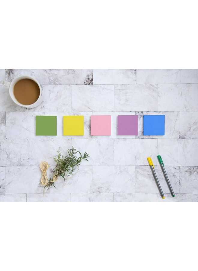 Post-it ملاحظات لاصقة 3X3 في 5 وسادات من America'S 1 Favorite Sticky Notes مجموعة Fantasy Floral بألوان جريئة قابلة للإزالة بسهولة وقابلة لإعادة التدوير (630 6An) - Image 4